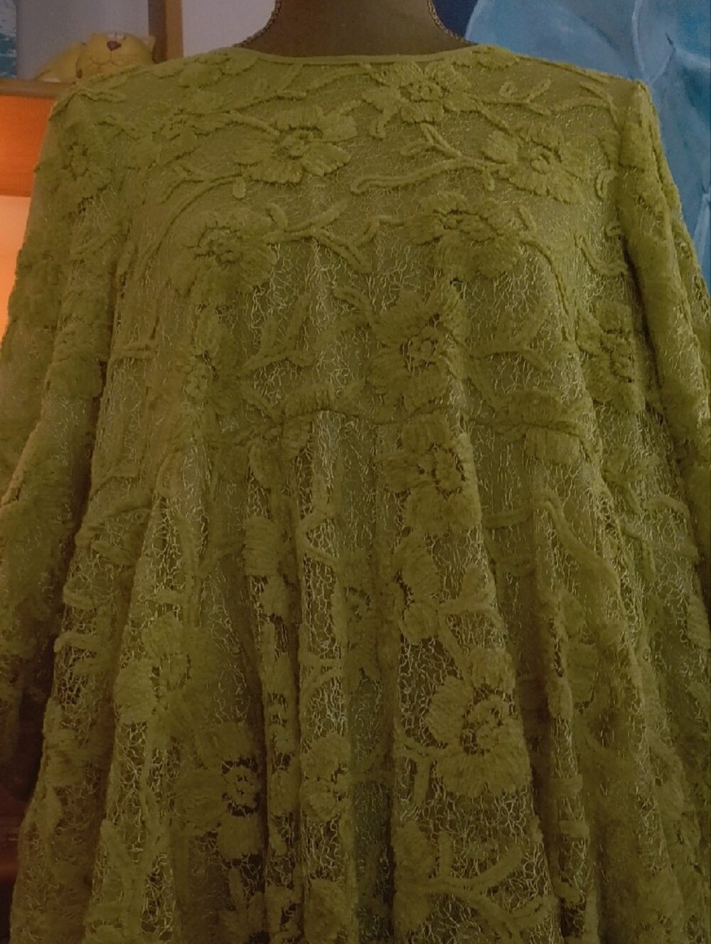 Free People Le Fluer Lace Swing Tunic Dress - Picture 6 of 14